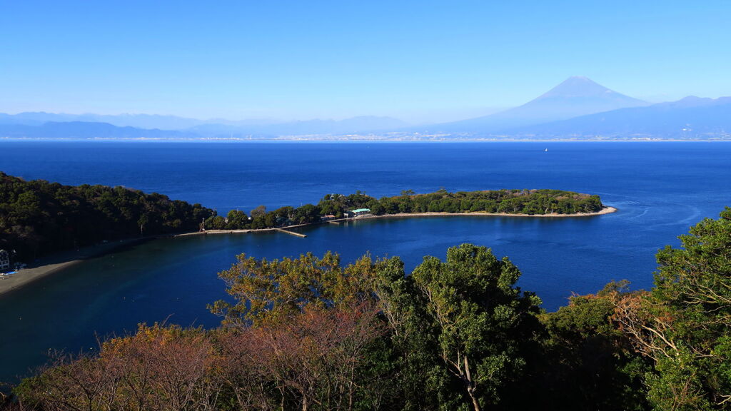 大瀬崎にて