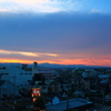 ある日の夕空