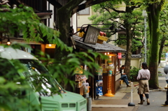 深大寺にて