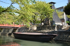 住吉燈台と船町港跡