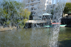水のカーテン