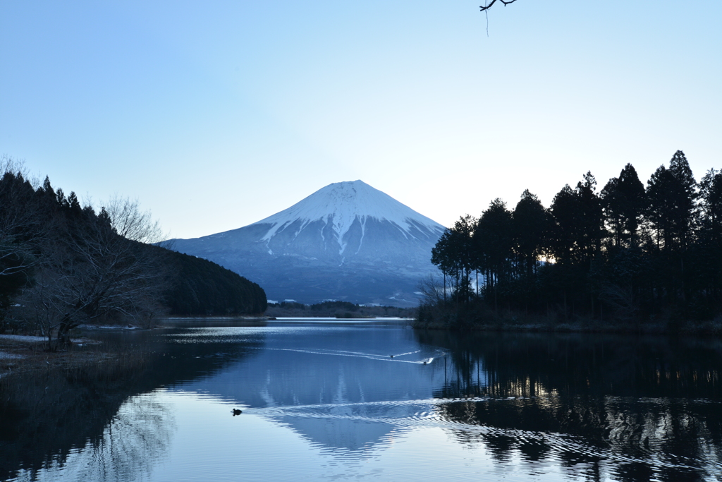 田貫湖より