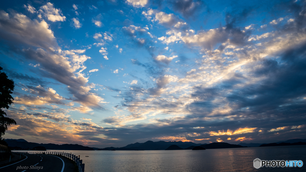 周防大島　夕景②