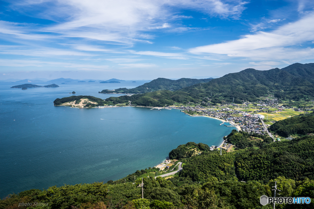 周防大島展望台からの眺め②