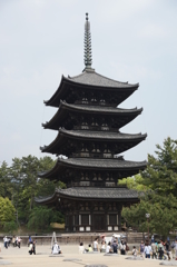 世界遺産　奈良　興福寺　五重塔