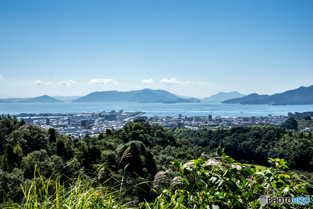 宮島ＳＡからの眺め