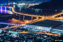 仁保ジャンクション　夜景