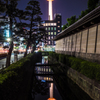 逆さ京都タワー（夜景）