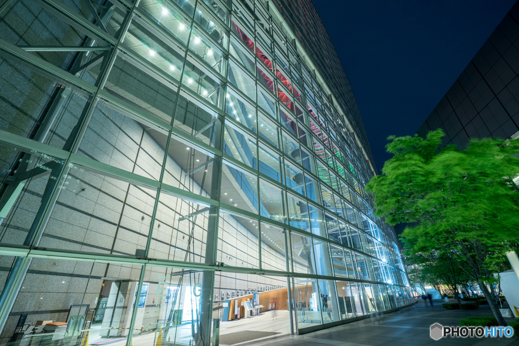 東京国際フォーラム　夜景