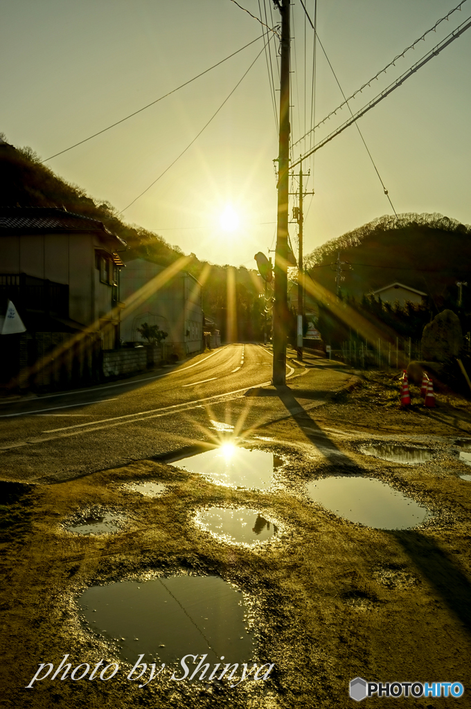 ある日の夕方