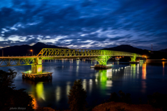 周防大島大橋　夜景