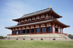 世界遺産　平城京跡　第一次大極殿