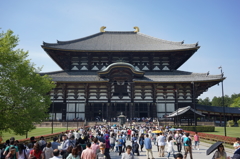 世界遺産　東大寺大仏殿　正面