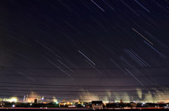 流れる星