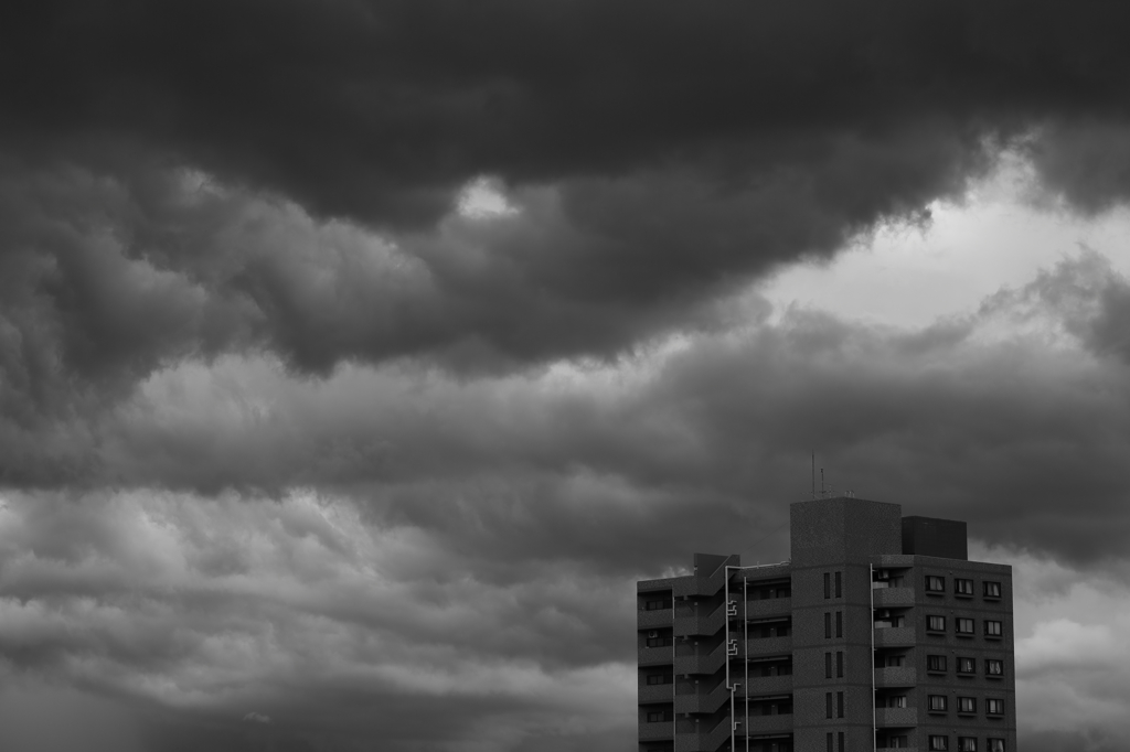 豪雨の予感