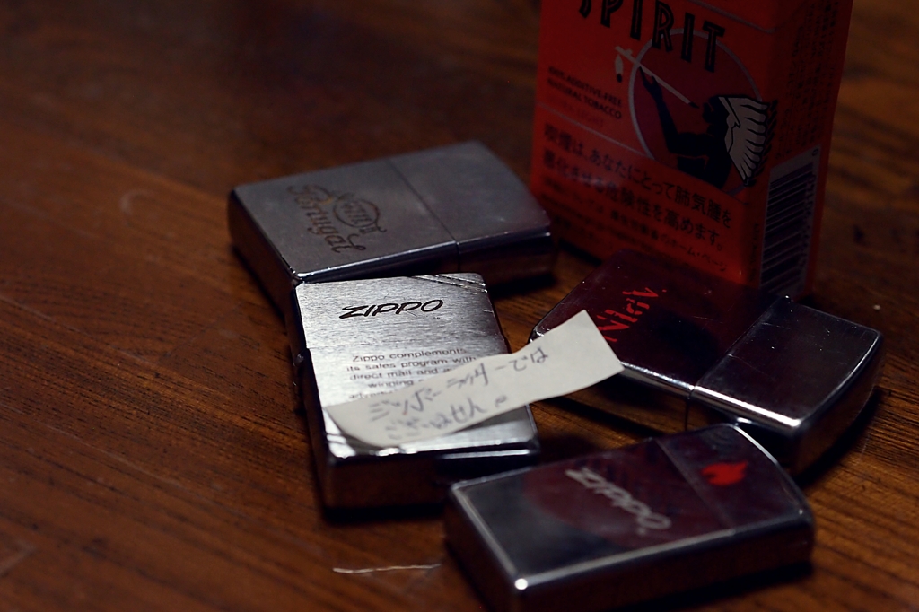 ジッポ―ライターではございません