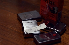 ジッポ―ライターではございません