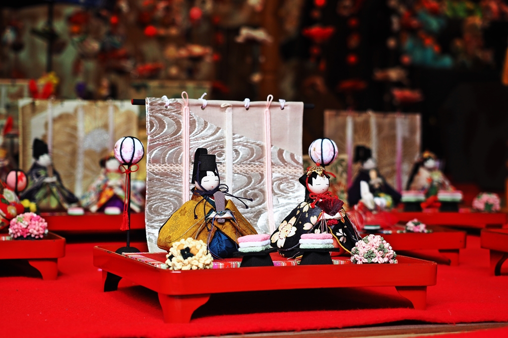 百草園「つるし雛」ラスト