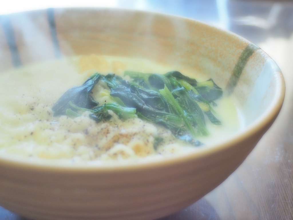 サッポロ一番 牛乳麺