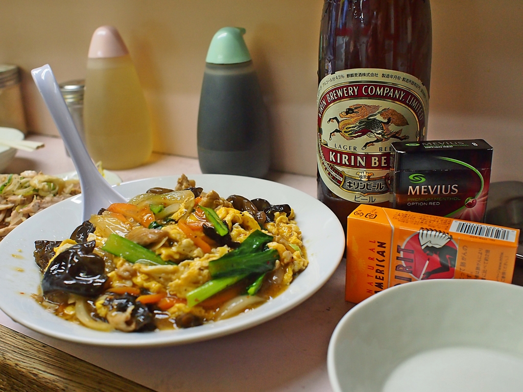 木耳と玉子炒め