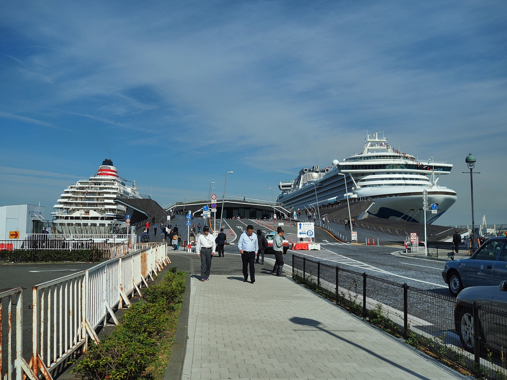 Diamond Princess & 飛鳥Ⅱ