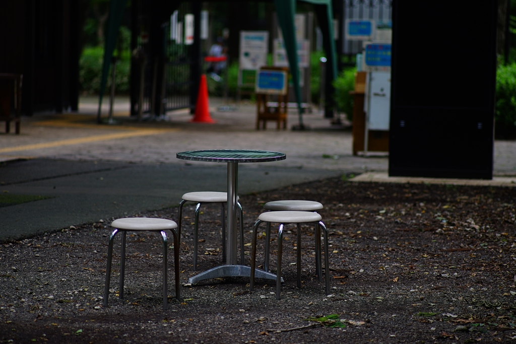 再入園の際はスタンプを押します。