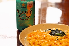 海老とホウレン草 トマトソース