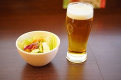 Beer &  Salad