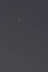 二人で見た月そして金星