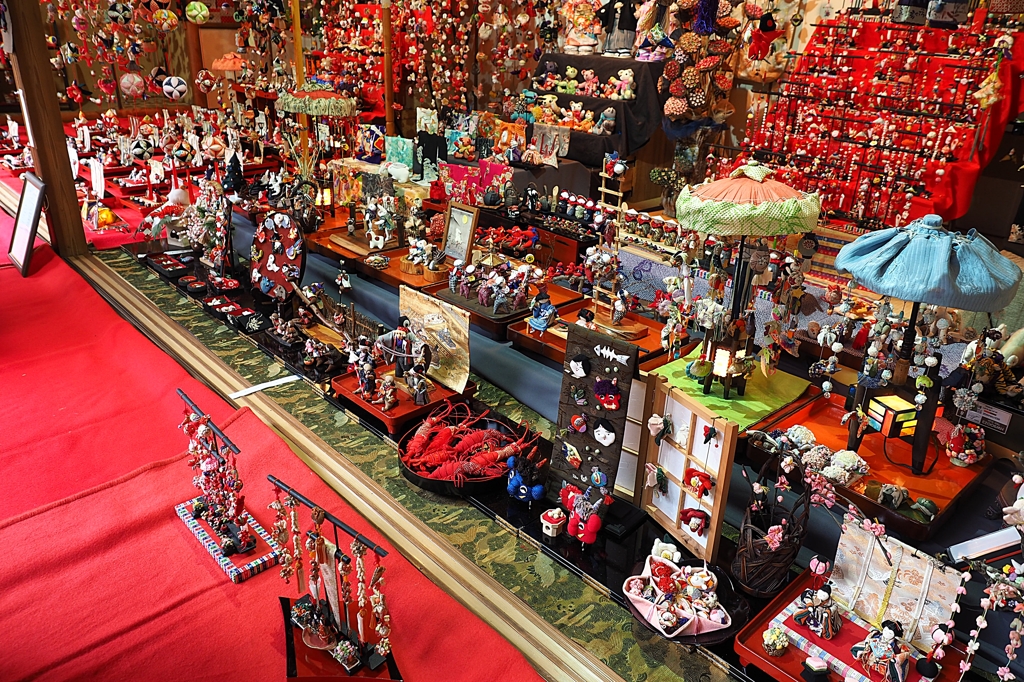 百草園「つるし雛」２