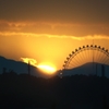 ランドと夕陽 ２