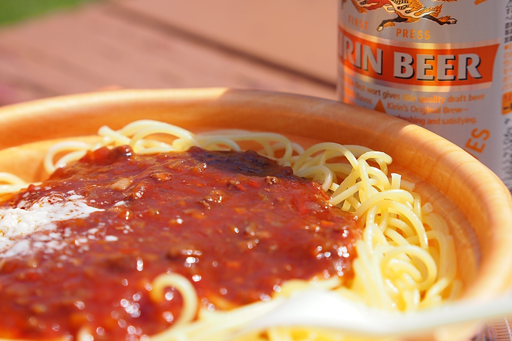 完熟トマトのミートソース