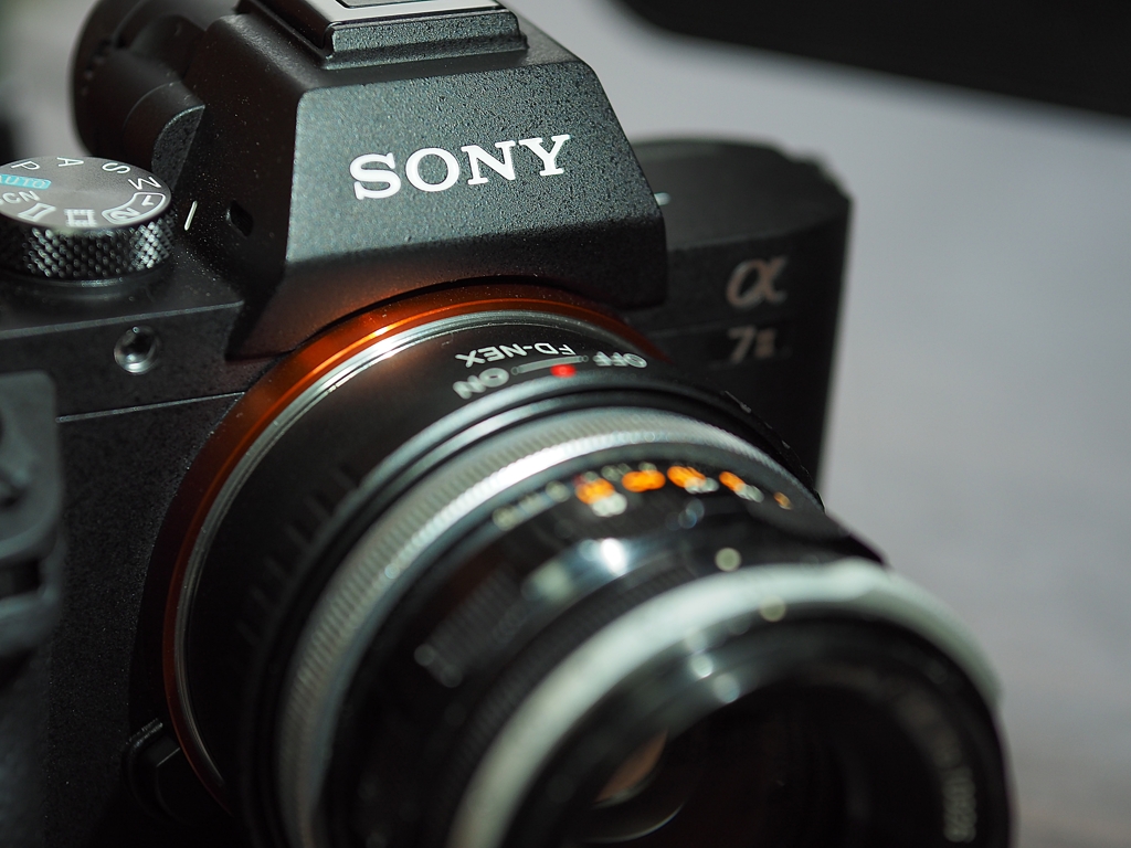 無印マウントアダプター FD→NEX