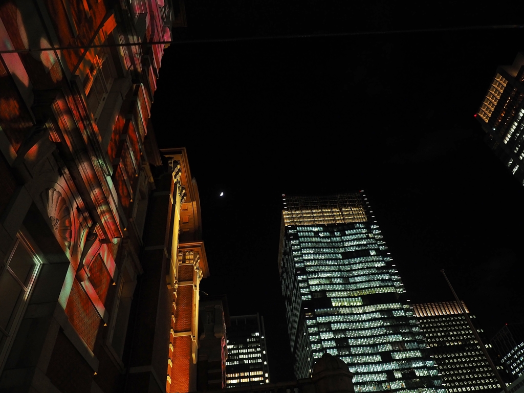 同じ月をみている