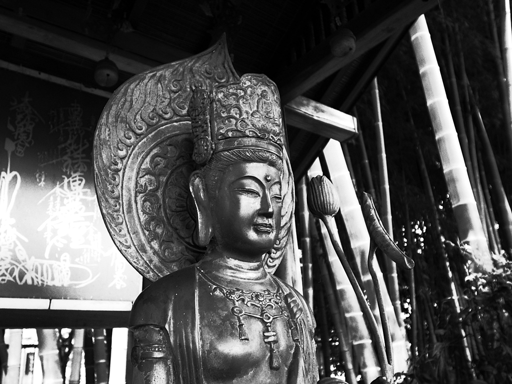 世田谷妙法寺の観音様