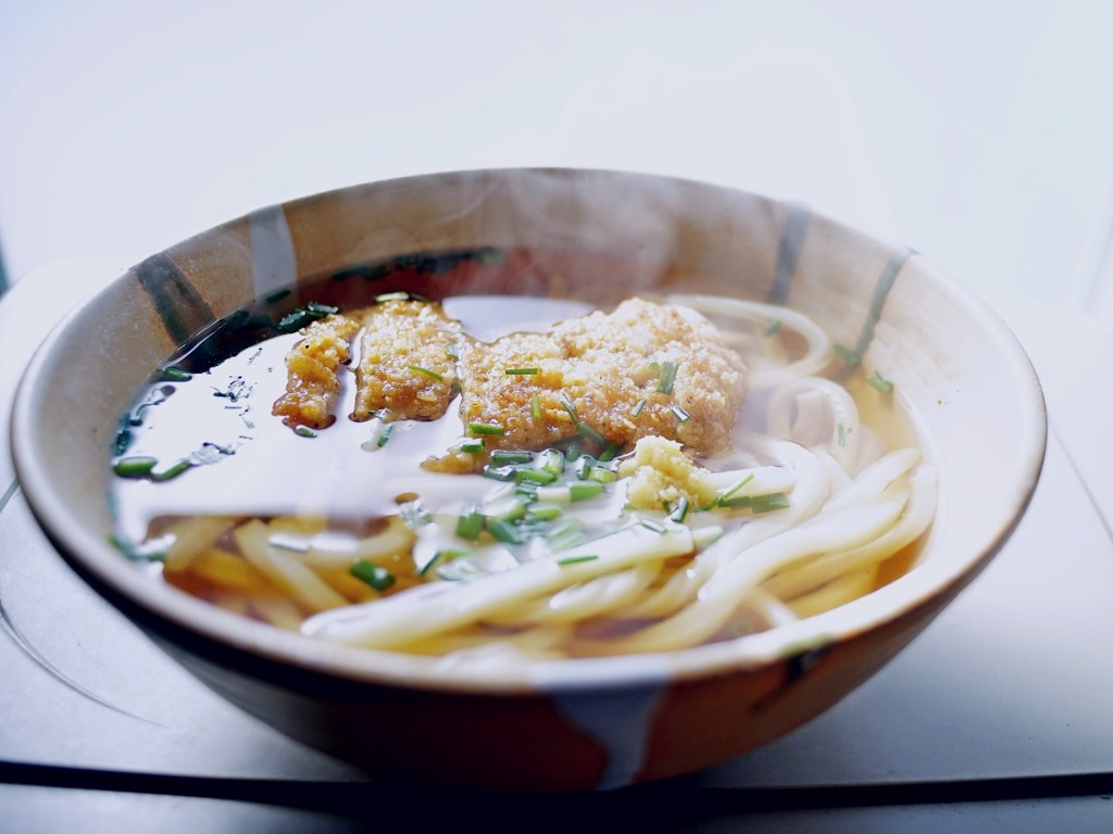 ファミチキうどん