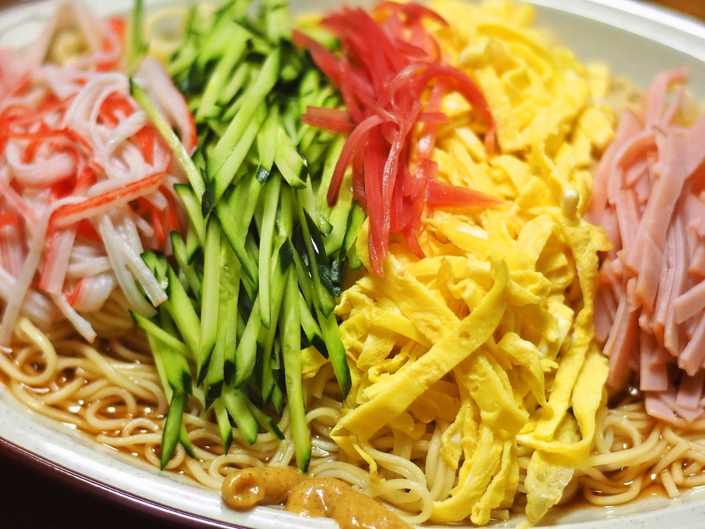 8月2日の冷やし中華