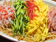 8月2日の冷やし中華