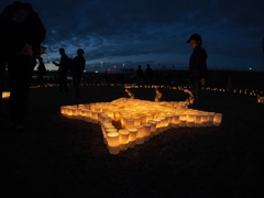 多摩川キャンドルナイト