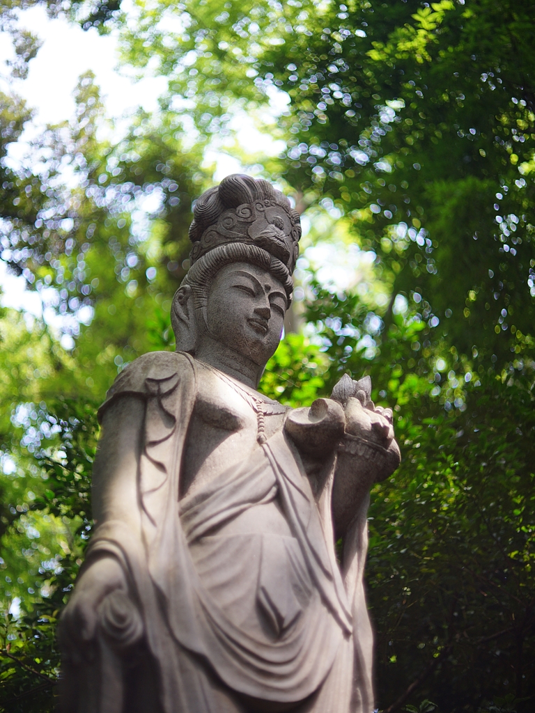 泉龍寺の観音様