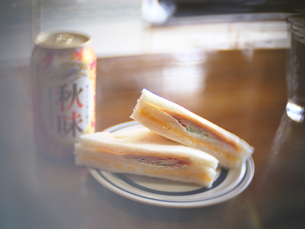 ハム・チーズたまごサンド