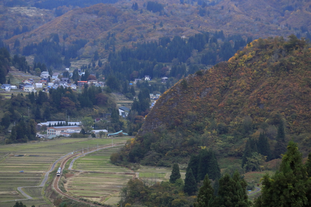 五十里峠俯瞰