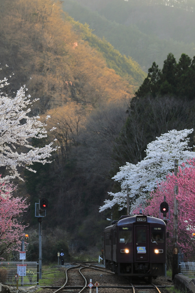 日が山に落ちる頃　2