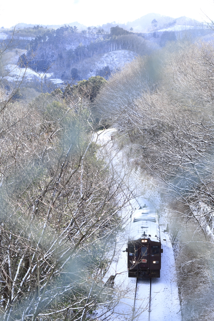 雪の鉄路