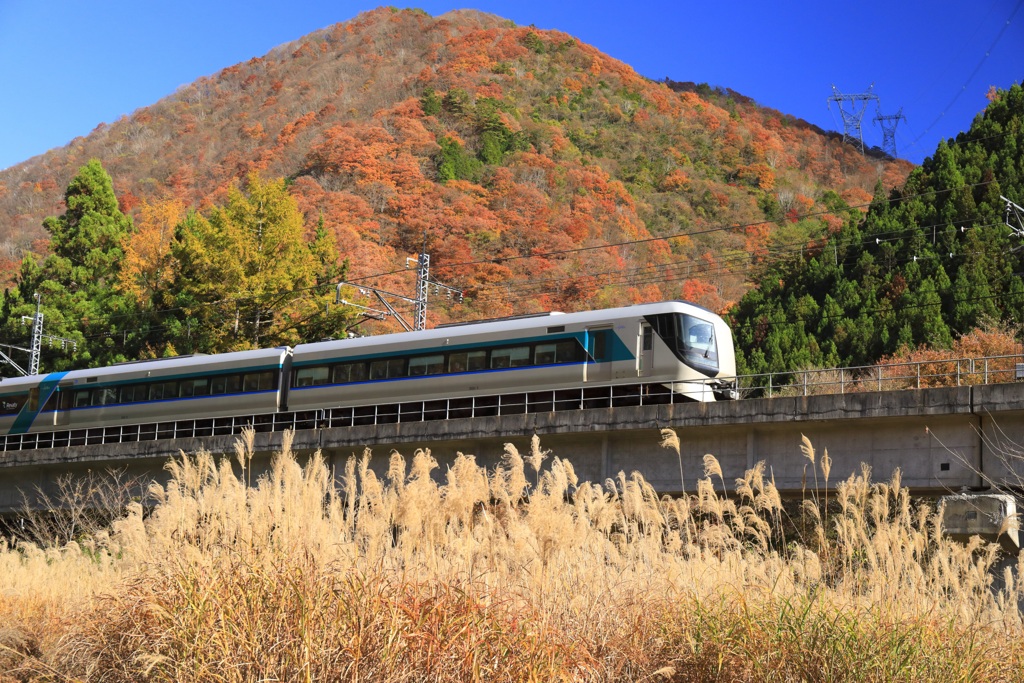 野岩鉄道の秋　５