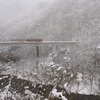 雪の野岩鉄道　３