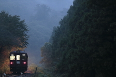 10月 雨の夕暮れ 10月 雨の夕暮れ