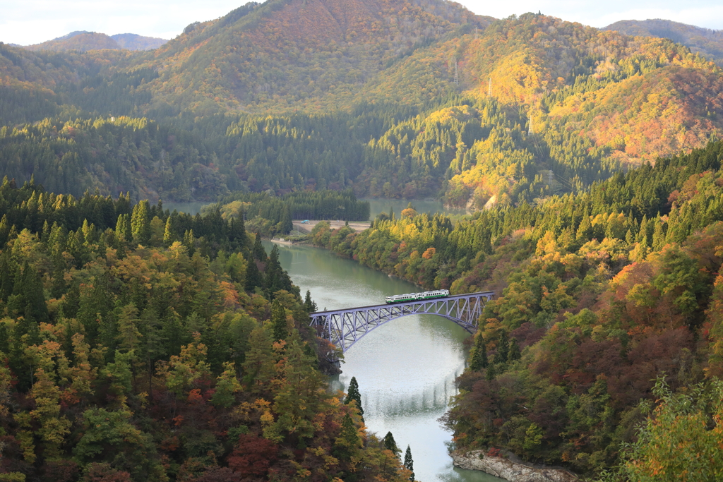 秋の只見線の旅　１０