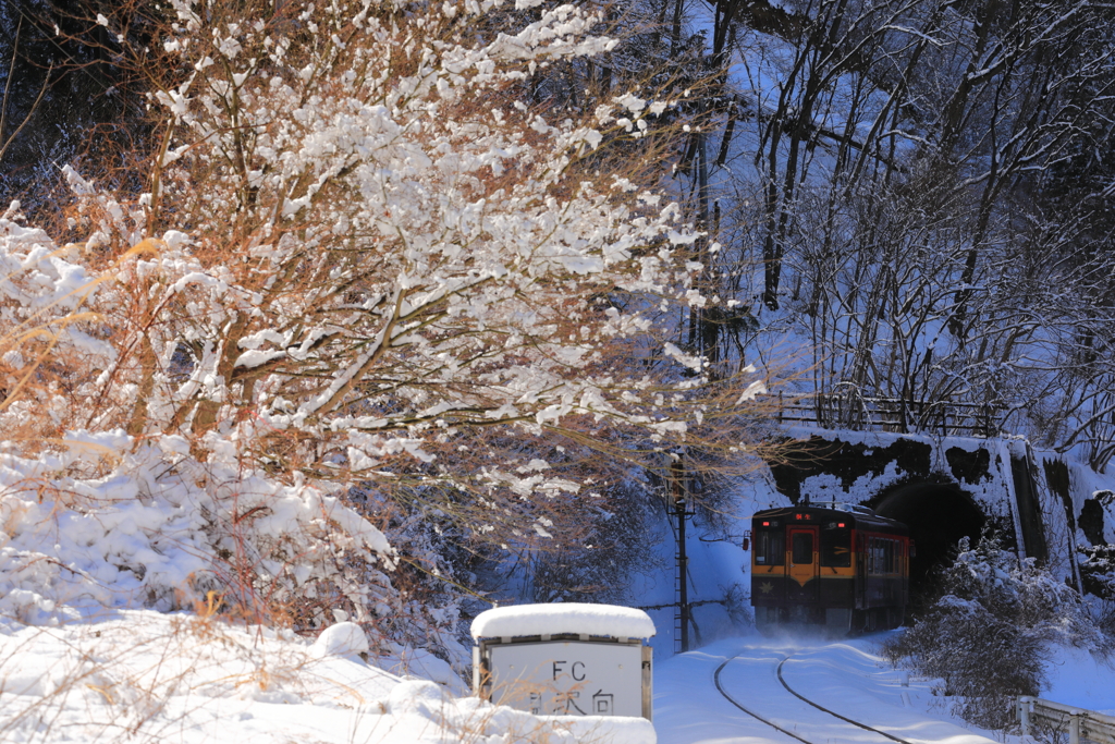 雪景色はかなく