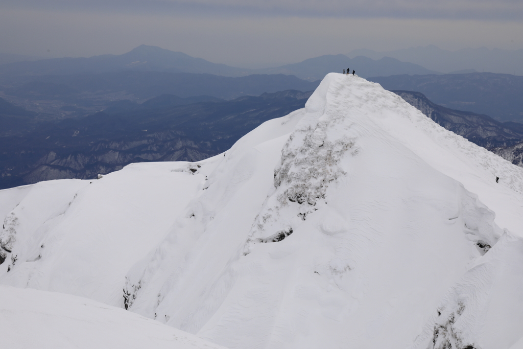 雪の谷川岳に行ってきました 5